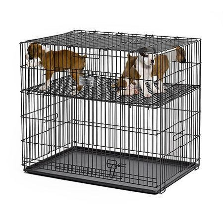 Midwest Puppy Playpen-Crate-Midwest-24 L x 36 W x 30 H-224-05 - playpen with 1/2" grid-Pet Crates Direct