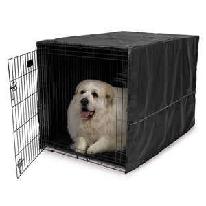 Quiet Time Dog Crate Cover-Accessories-Midwest-fits 22" models listed on sizes/specs tab-Pet Crates Direct