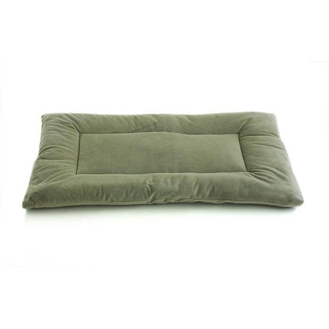 SleepEEZ Plush Dog Bed-Furniture-Pet Dreams-xsmall - 19 x 13-sage green-Pet Crates Direct