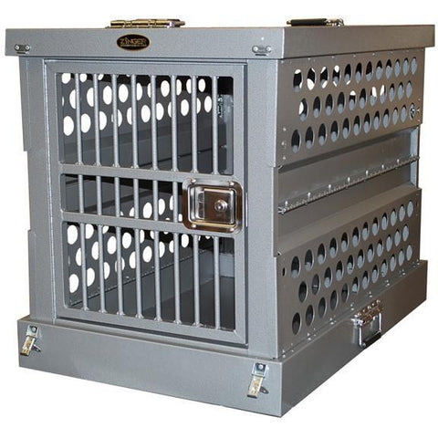 Zinger Aluminum Collapsible Dog Crate-Crate-Zinger-3000 - 34 L x 22.5 W x 26 H-Pet Crates Direct